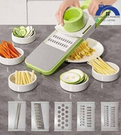5in1 Vegetable Cutter Multifunctional Grater For Vegetables Slicers Shredders Peeler