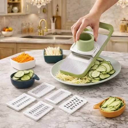 5in1 Vegetable Cutter Multifunctional Grater For Vegetables Slicers Shredders Peeler