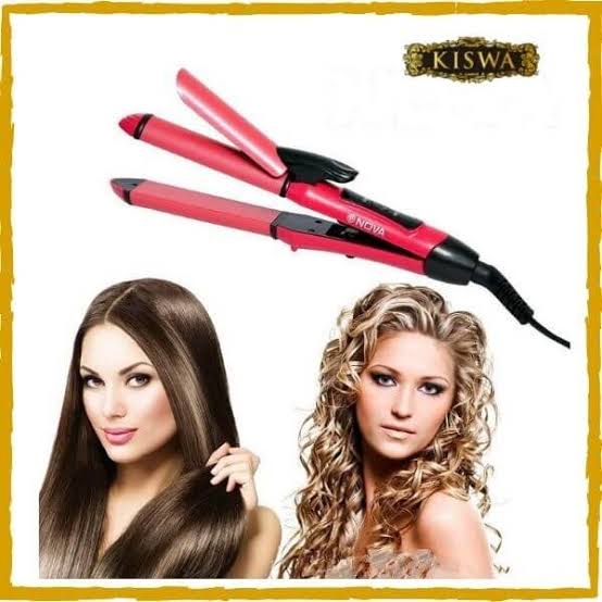 Intelligent Temperature Control Hair Curler & Straightener