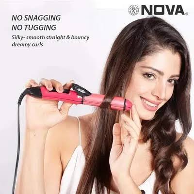 Intelligent Temperature Control Hair Curler & Straightener